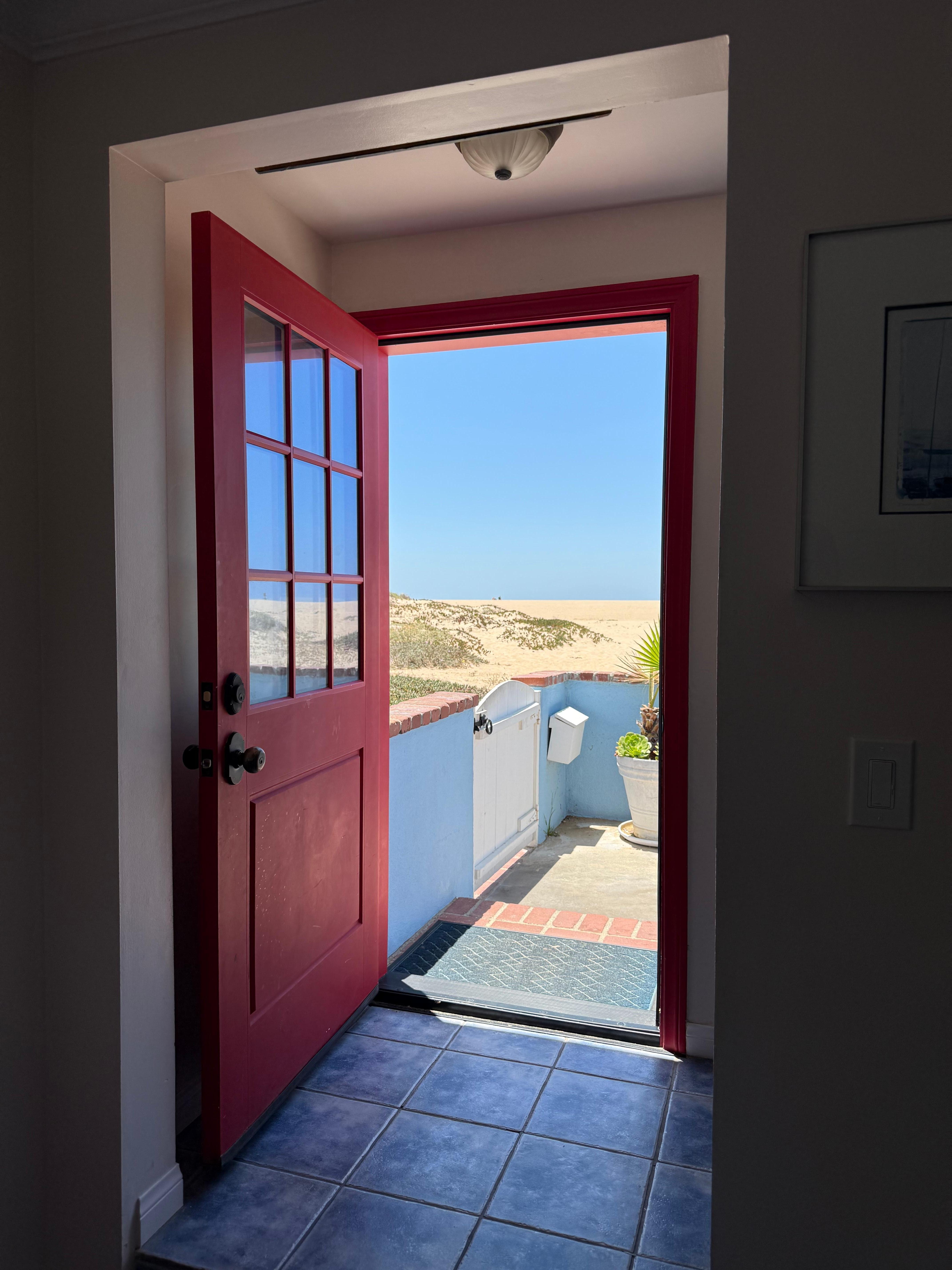Front door view
