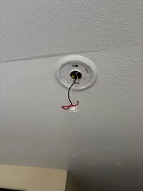 Smoke detector missing