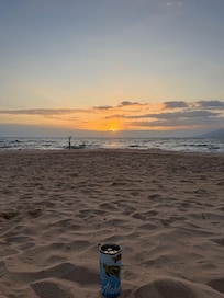 Sunset view at Ekahi resort beach