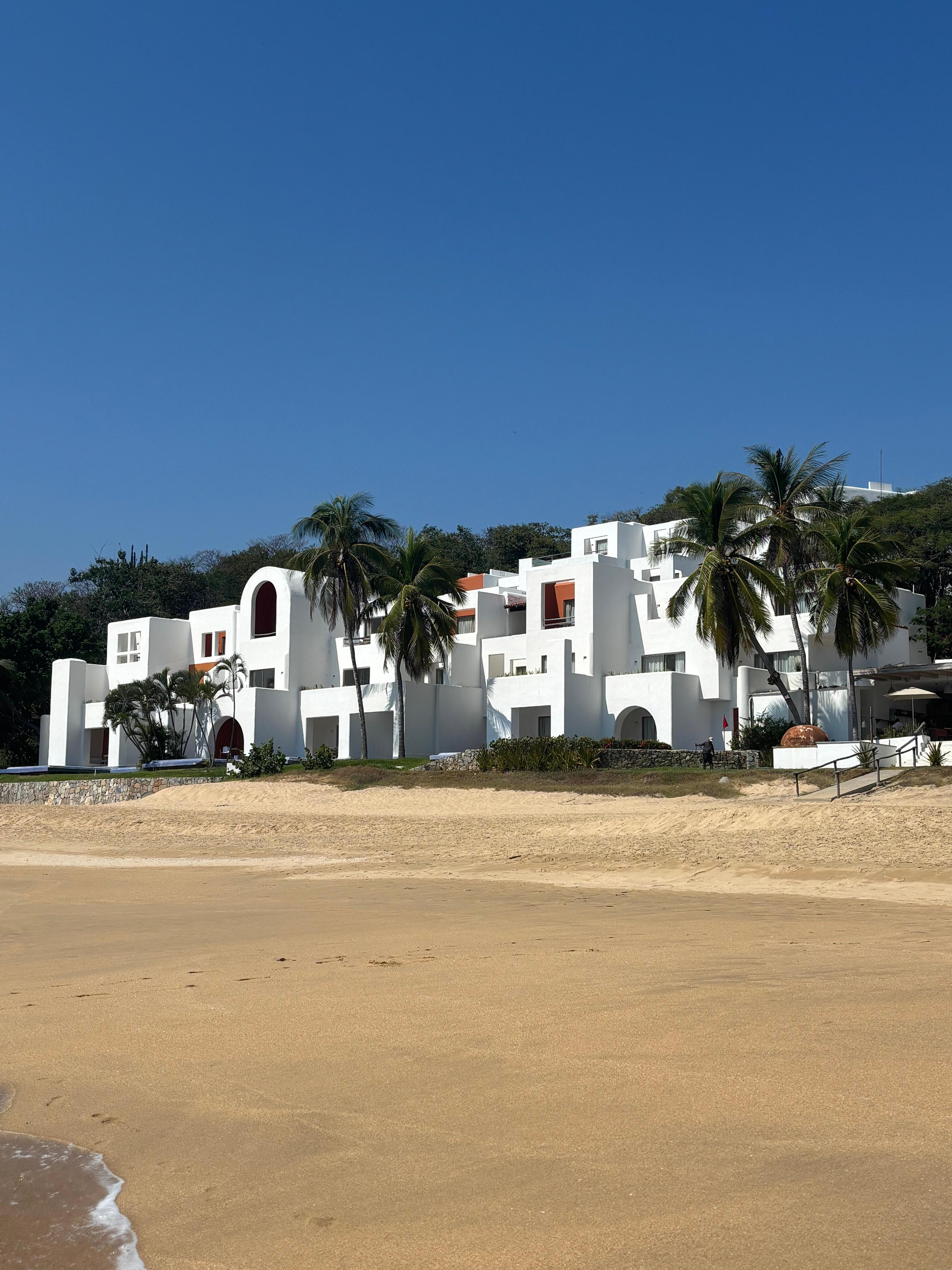 View of property from beach