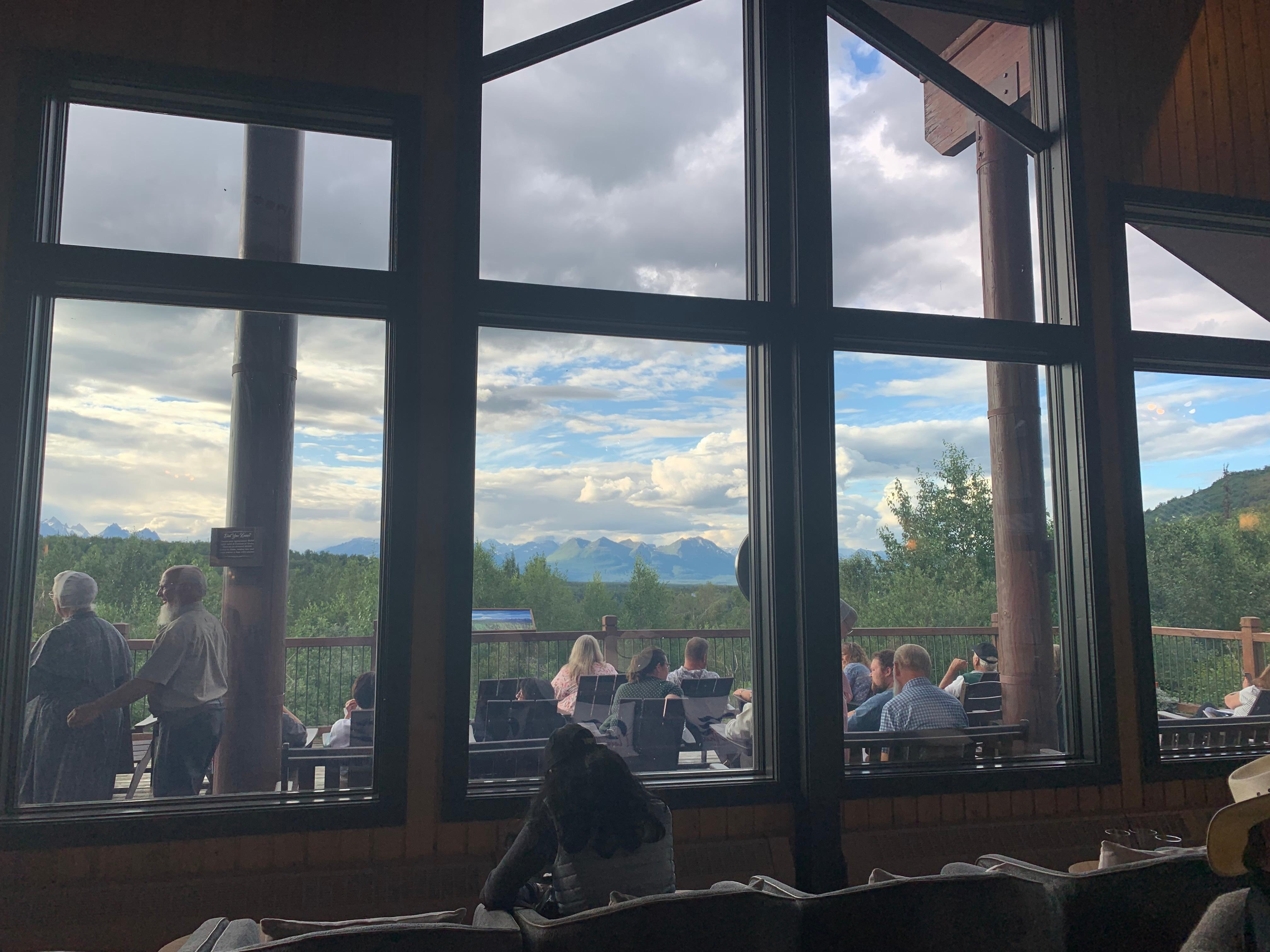 View from main lodge.