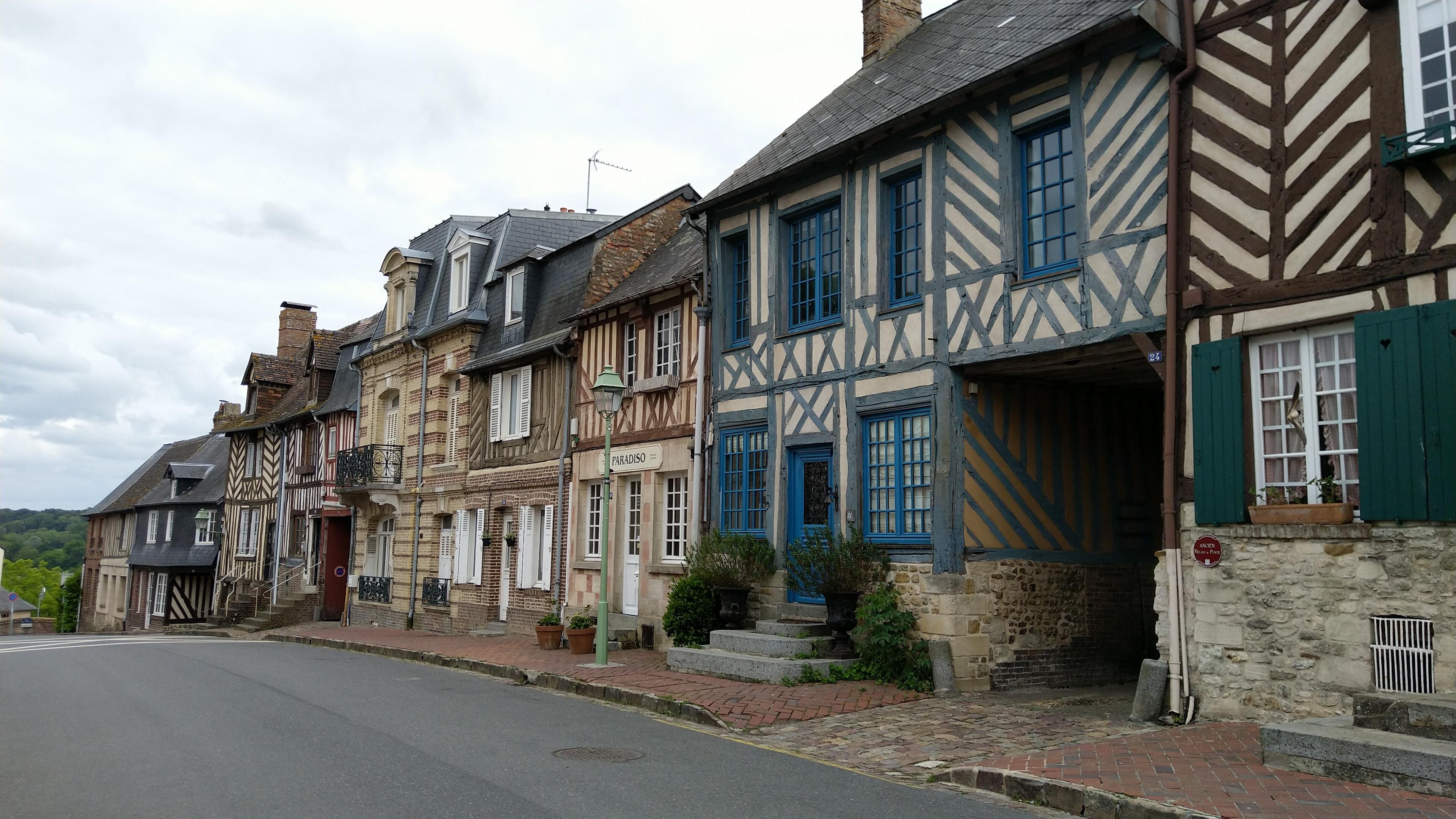 le village de Beaumont-en-Auge