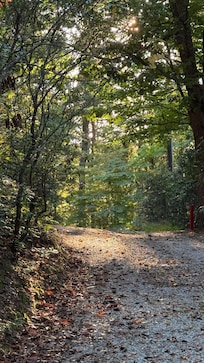 So remote, yet so close to town… we kept marveling about how quiet it was and how close to everything it was!