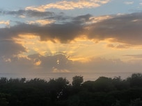 A gorgeous sunrise on our second morning