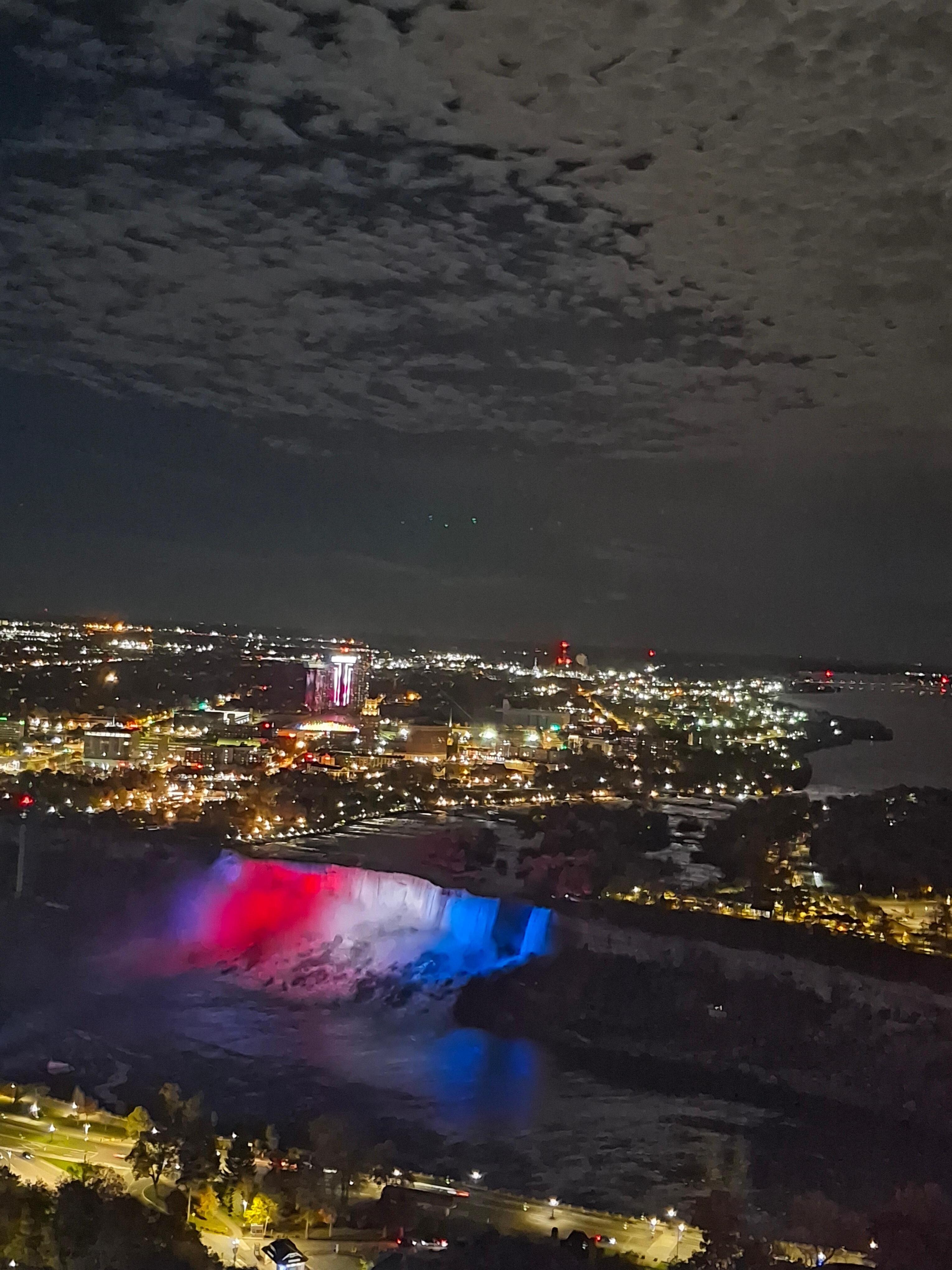 View from 49th floor. We felt very special being able to see this view fromthe jacuzzi