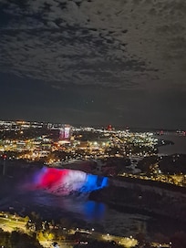 View from 49th floor. We felt very special being able to see this view fromthe jacuzzi