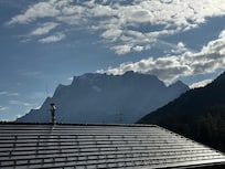 Zugspitze_Ausblick aus Badezimmer