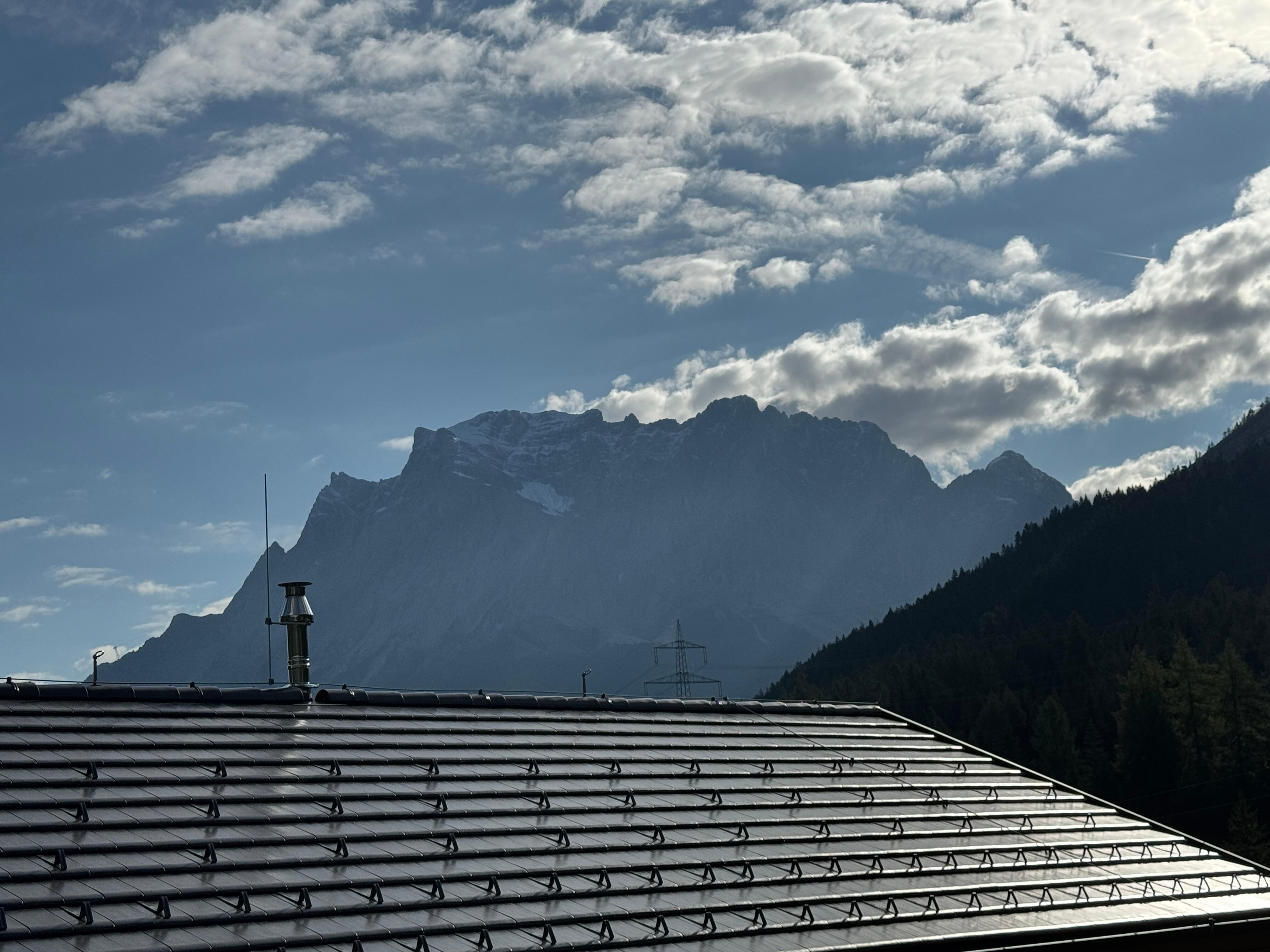Zugspitze_Ausblick aus Badezimmer
