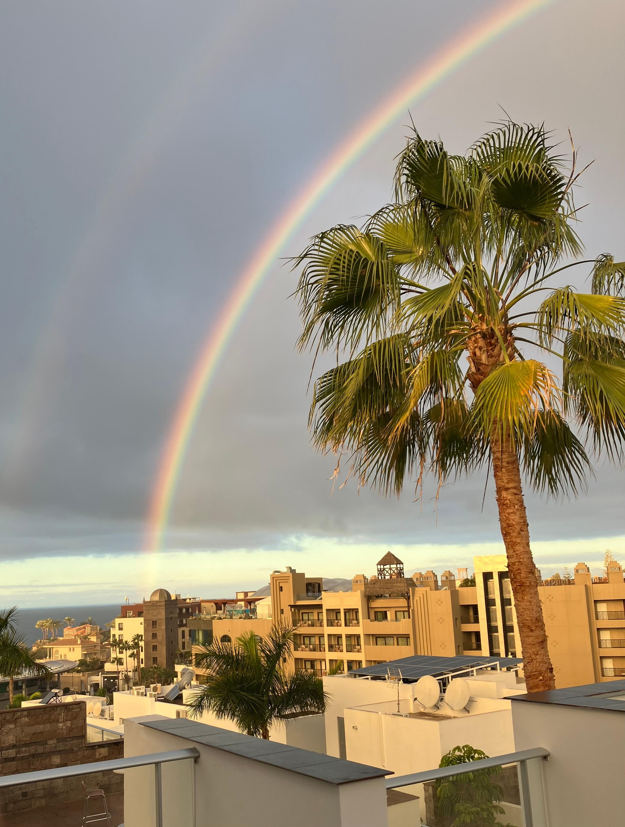 View from the upper sun terrace.