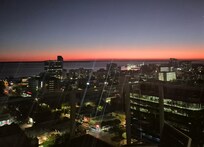 Sunset view from room