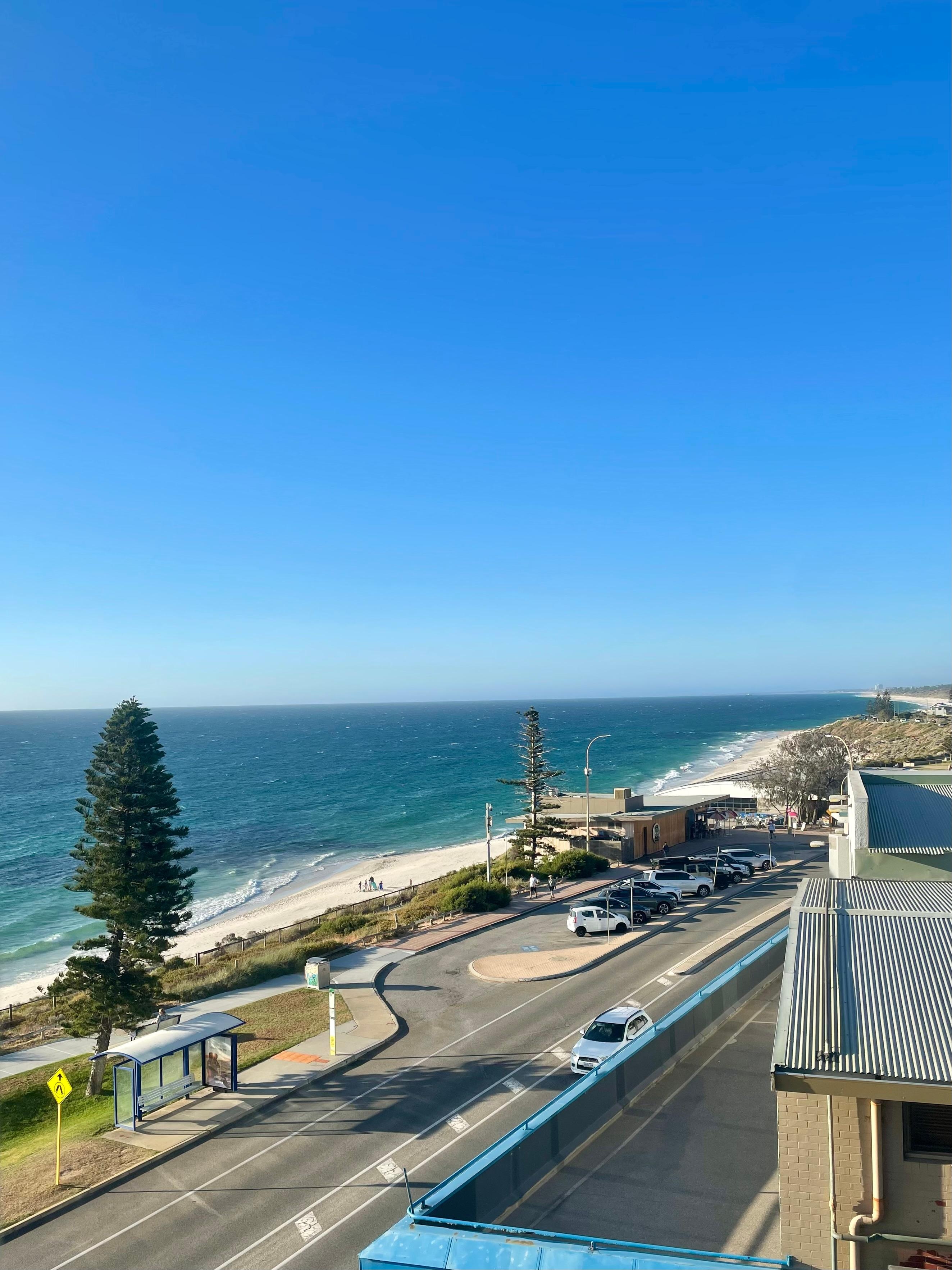 View from bedroom window