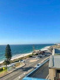 View from bedroom window