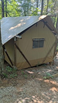 My neighbors were few and far between.
