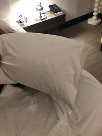 Dirty pillowcase