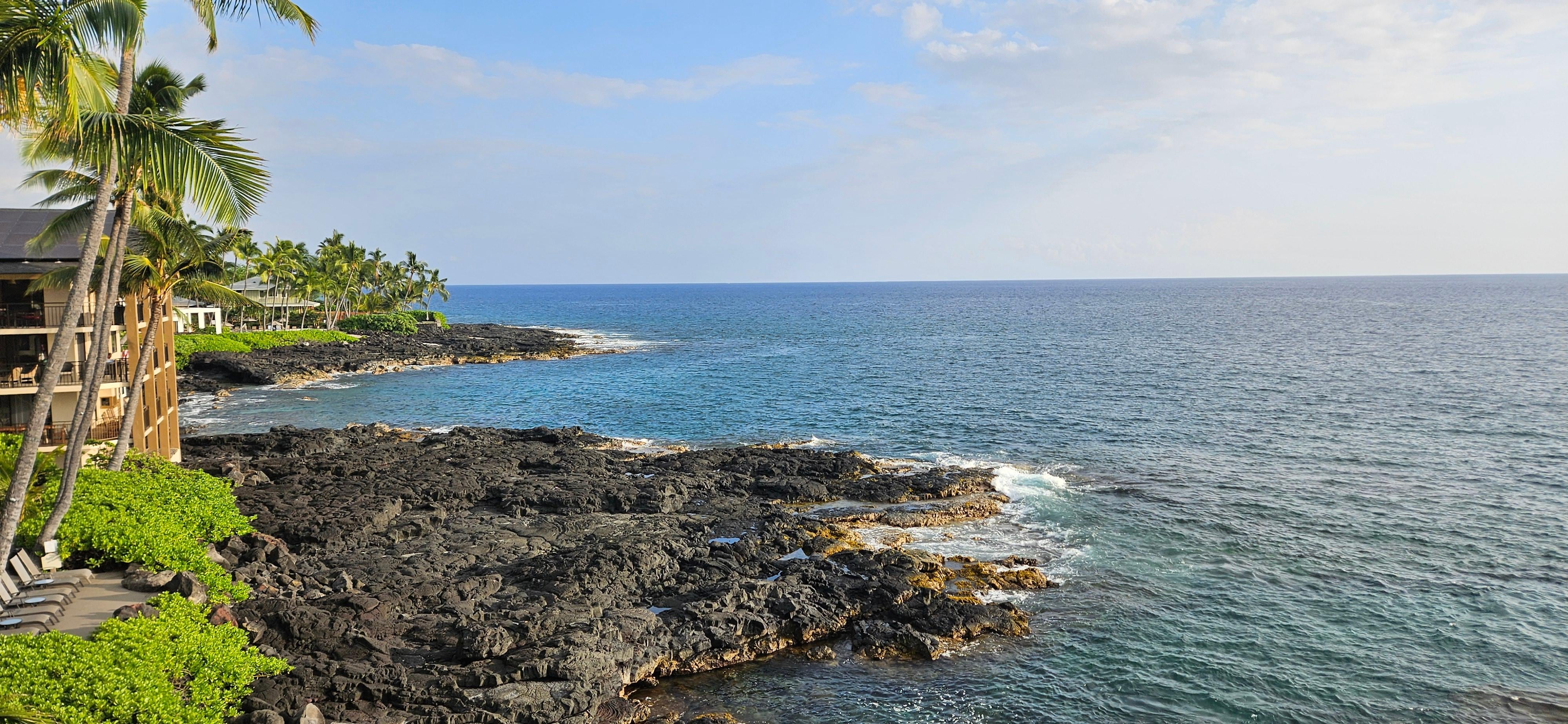Wonderful view from the lanai!