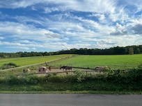 View across the street from the master bedroom.