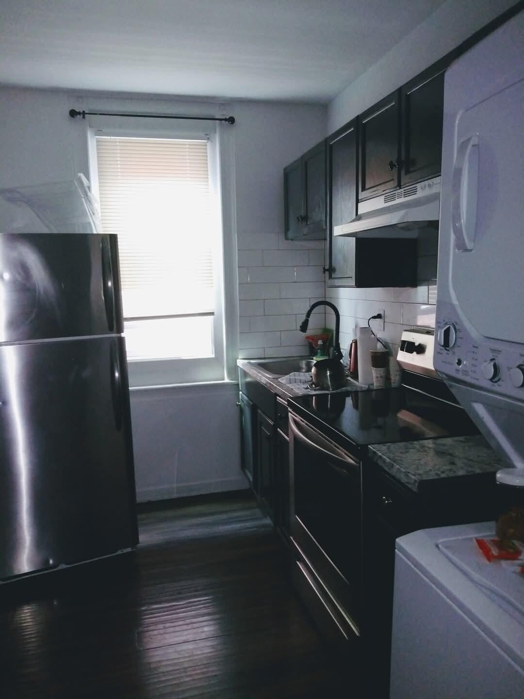 Full kitchen, you won't get this in a hotel!