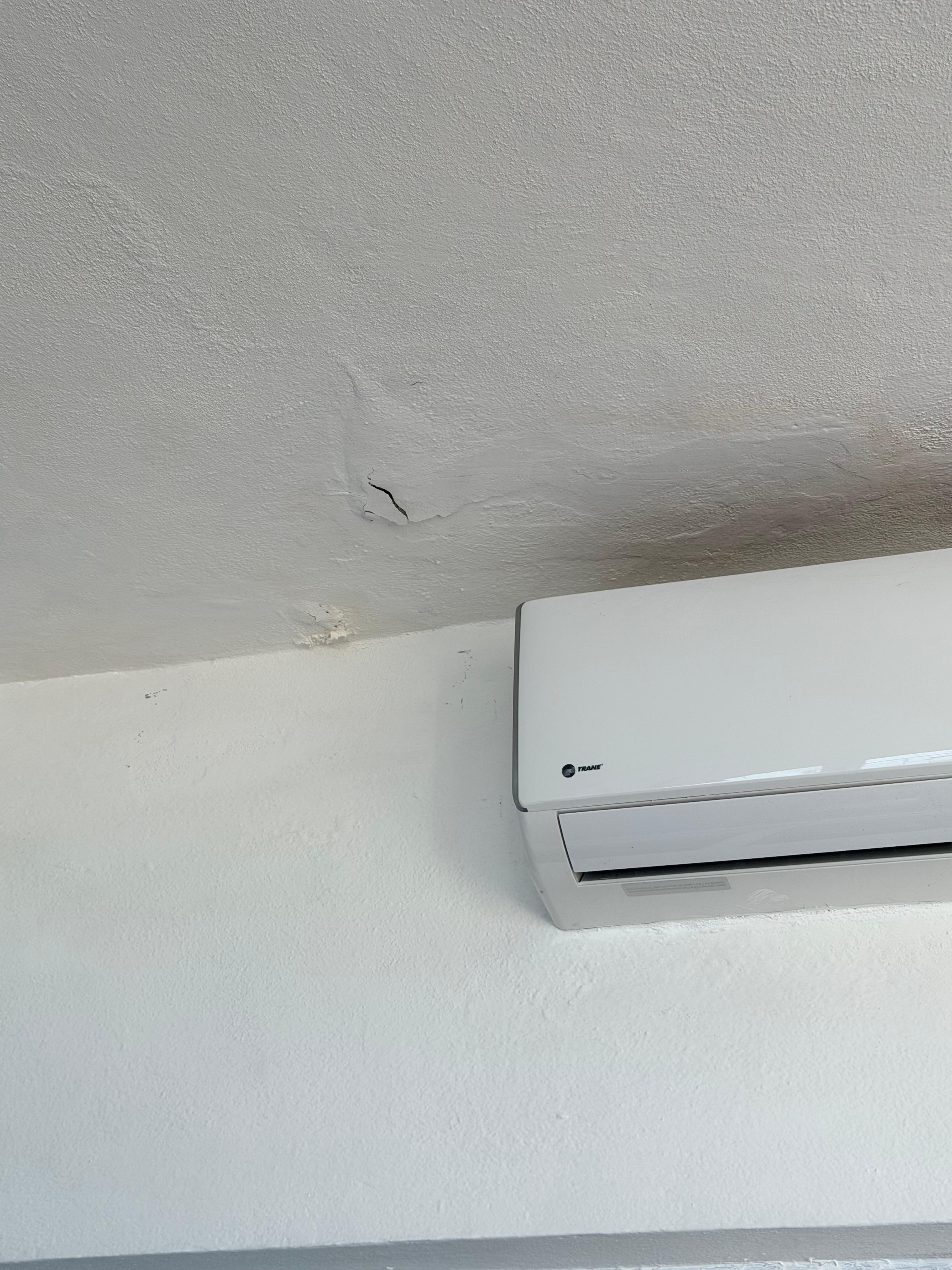 Walls and ceiling need repairing 