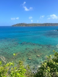 Taken from the deck of the house