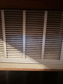 The air return downstairs