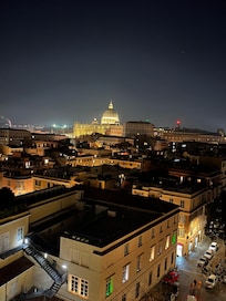 La vista desde la terraza