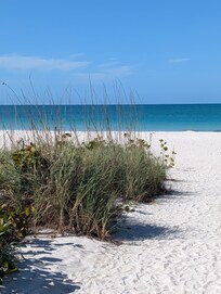 Wonderful beaches all around Anna Maria island