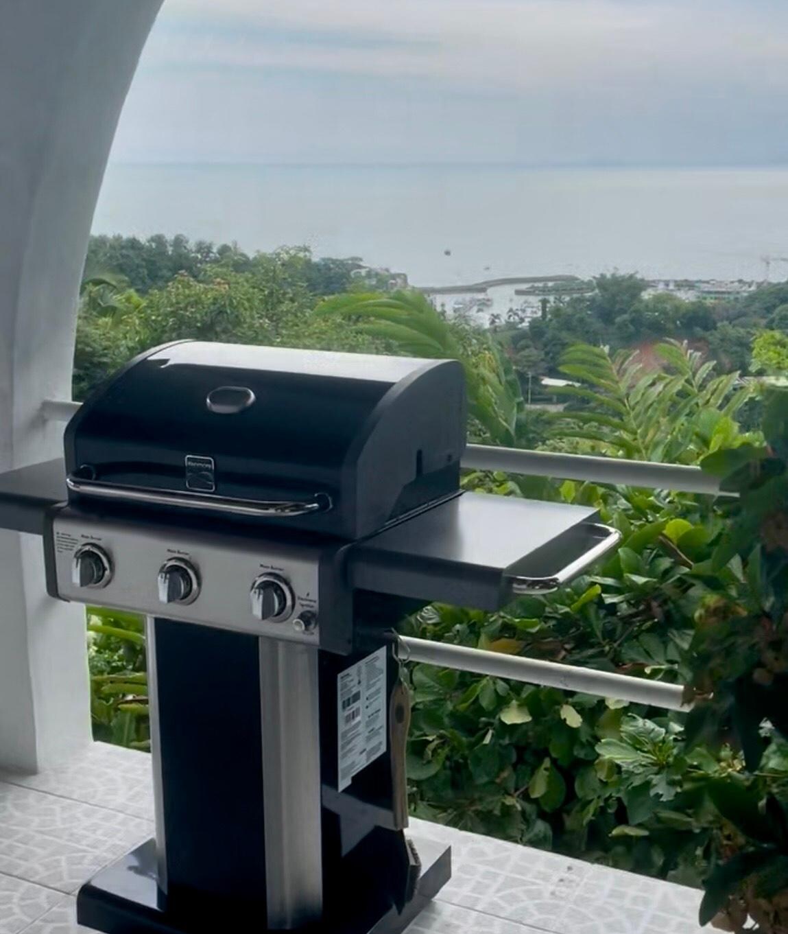 we definitely used the grill