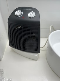 1 out of the 3 heaters provided