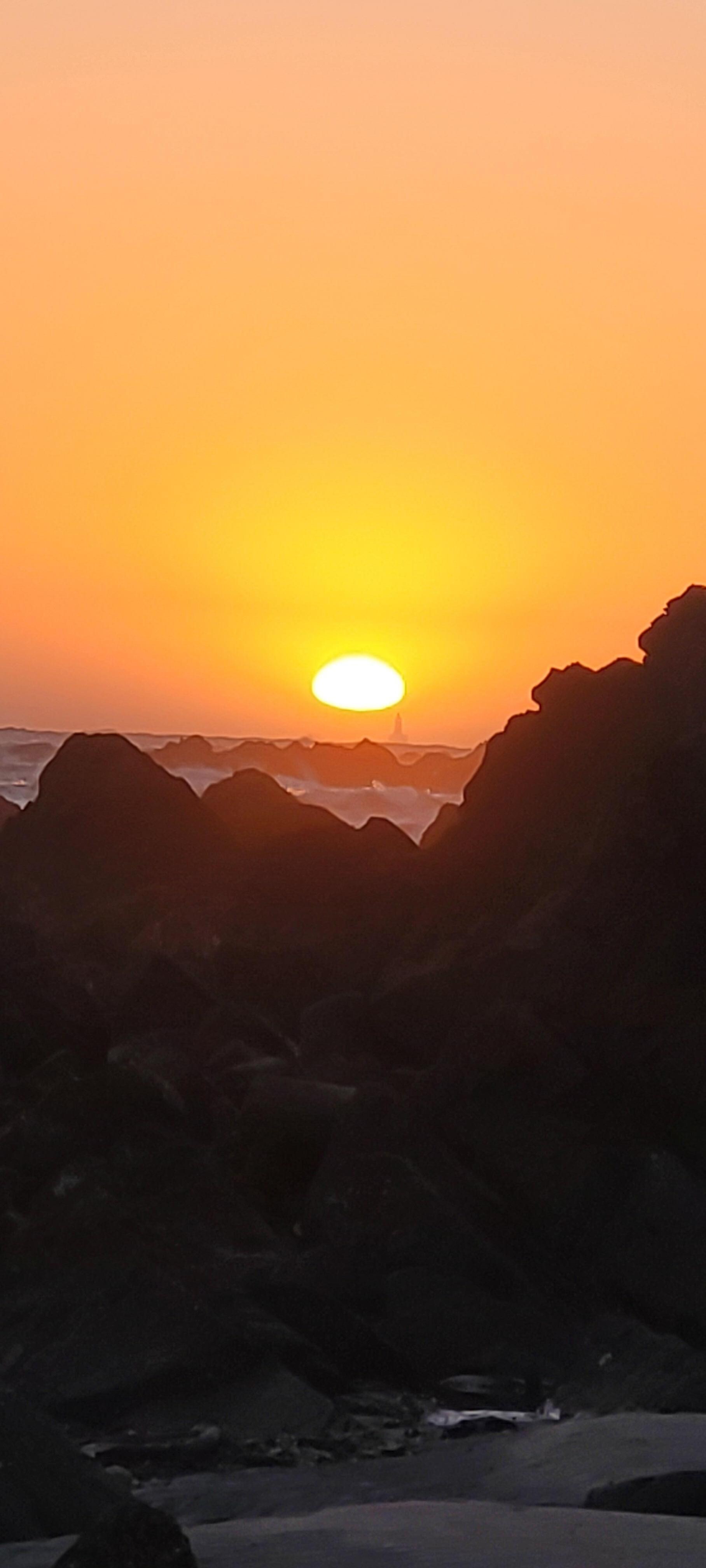 Beautiful sunsets just 5 minutes away
