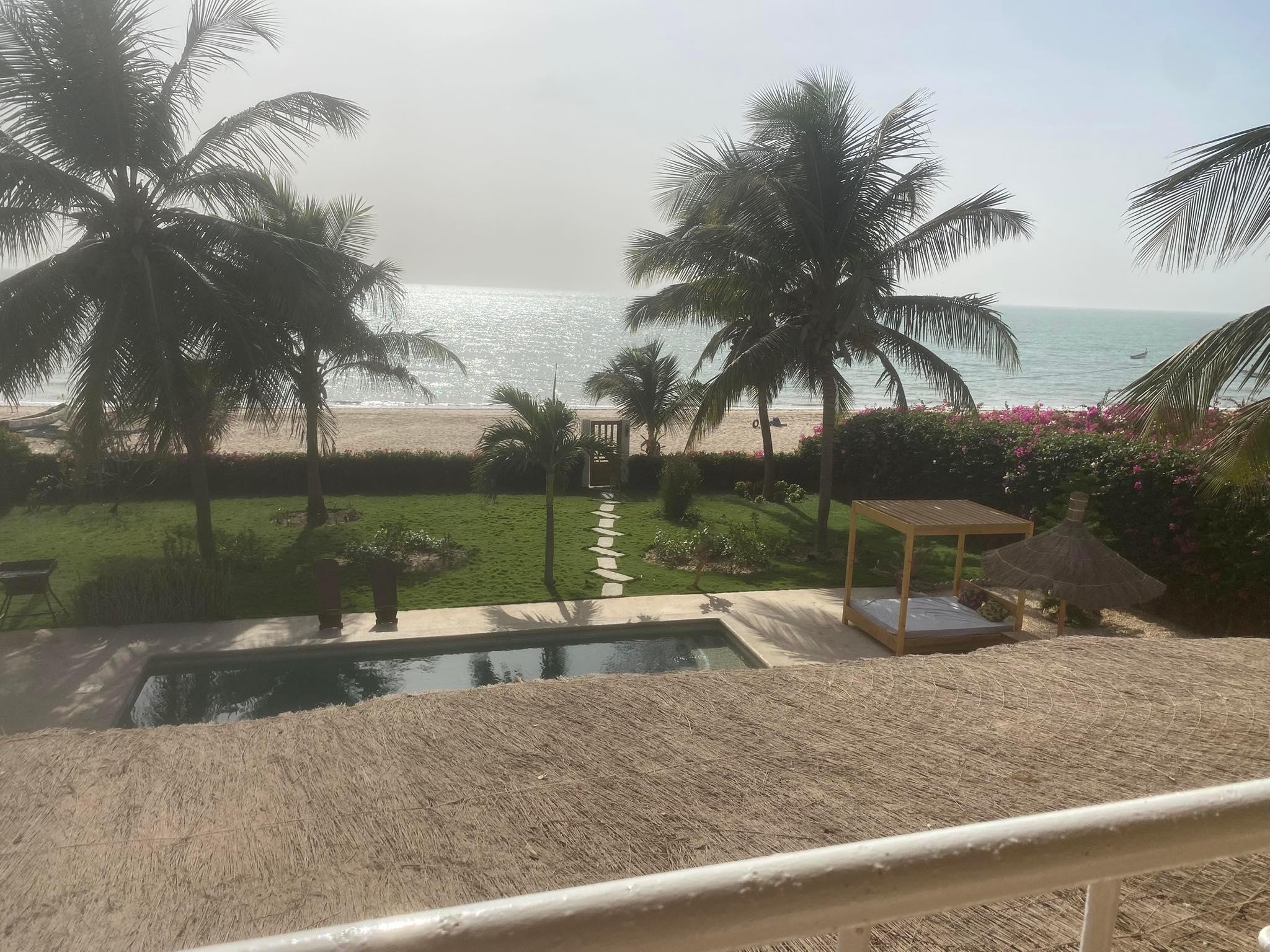 vue de ma chambre au levé!