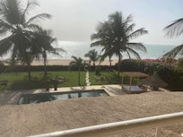 vue de ma chambre au levé!