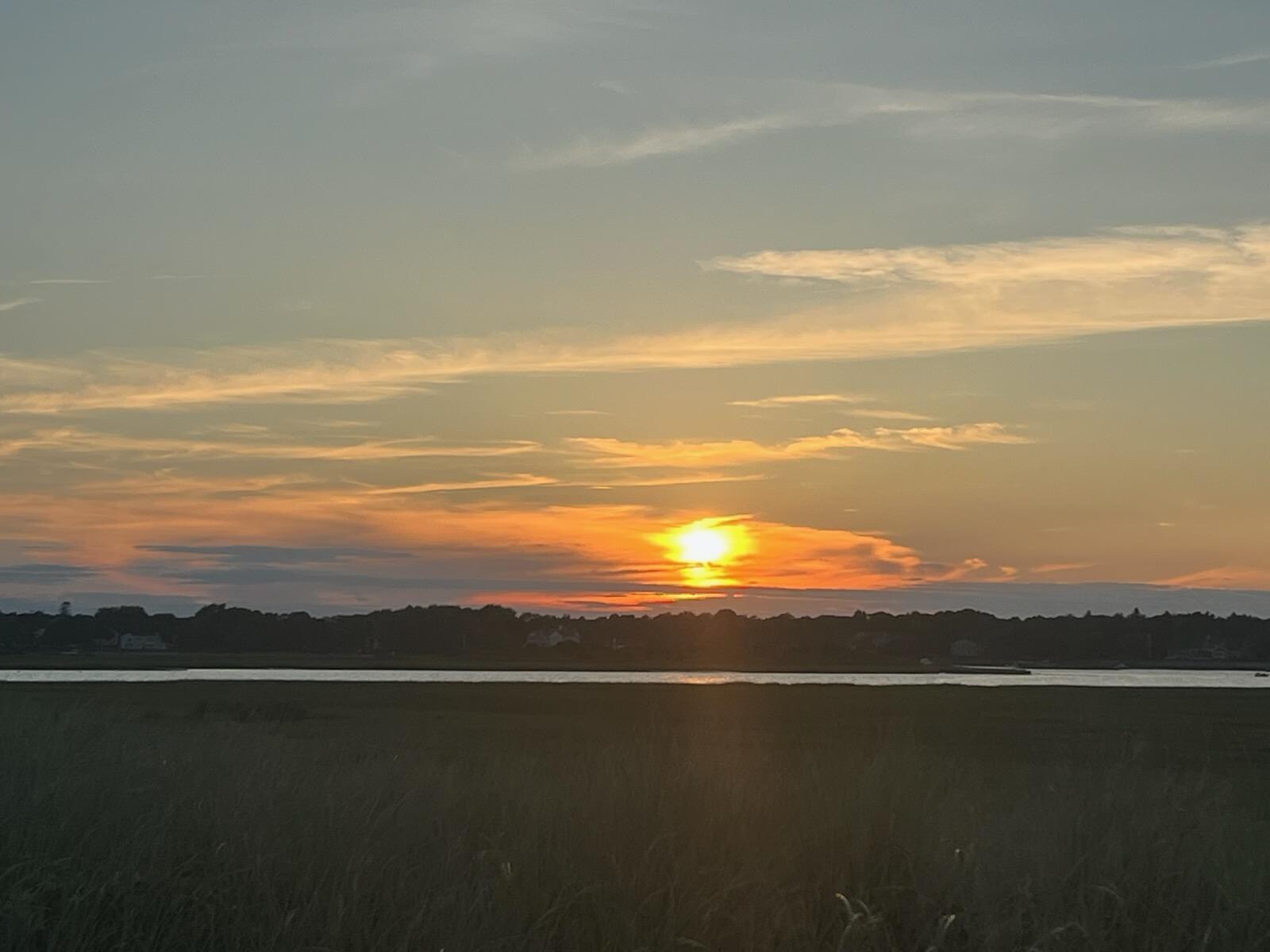 Sunset at Denis Beach