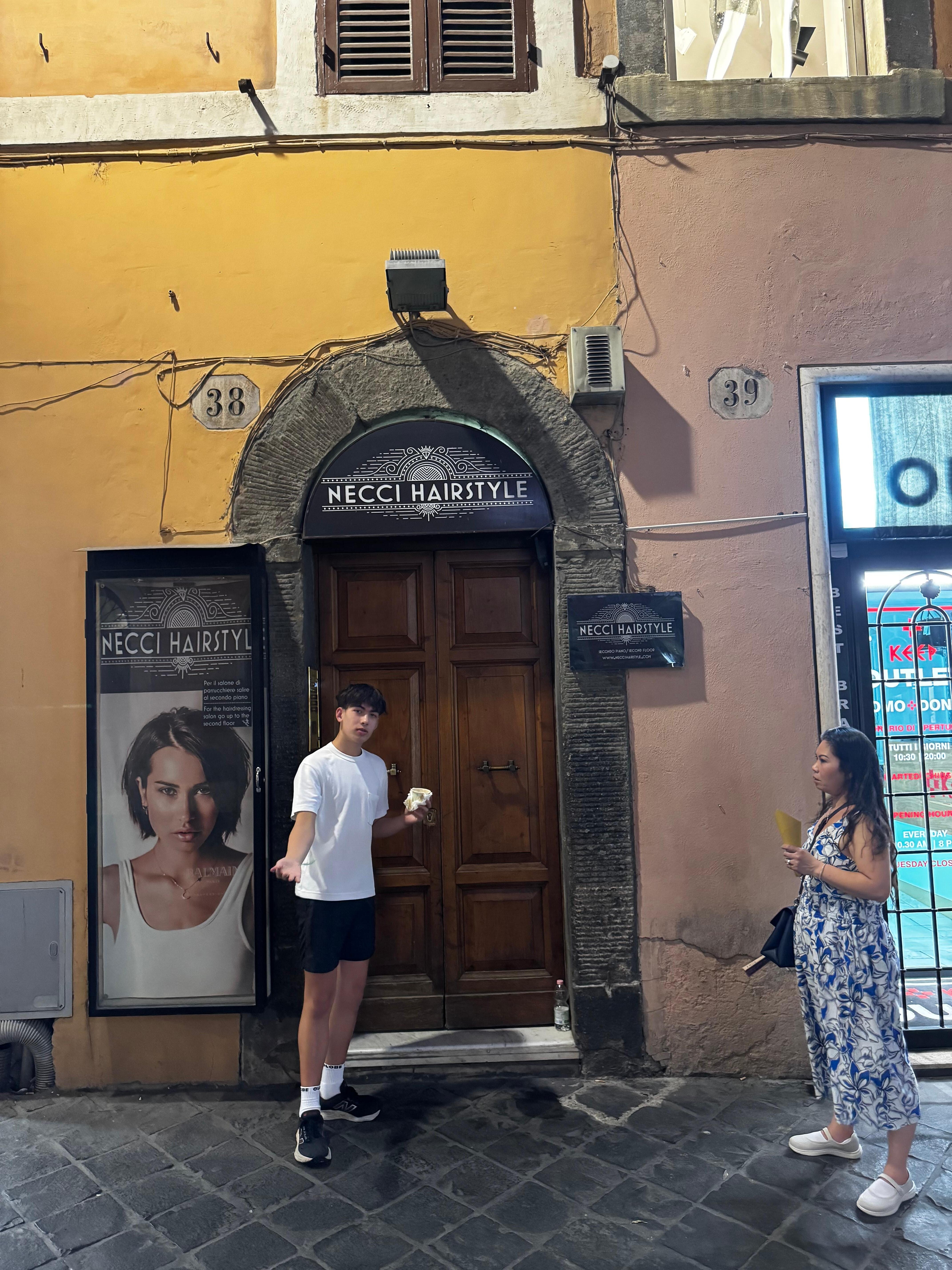 Front door enters straight into one of the many High Streets with a beautiful restaurant just around the corner.