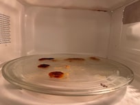 inside the microwave
