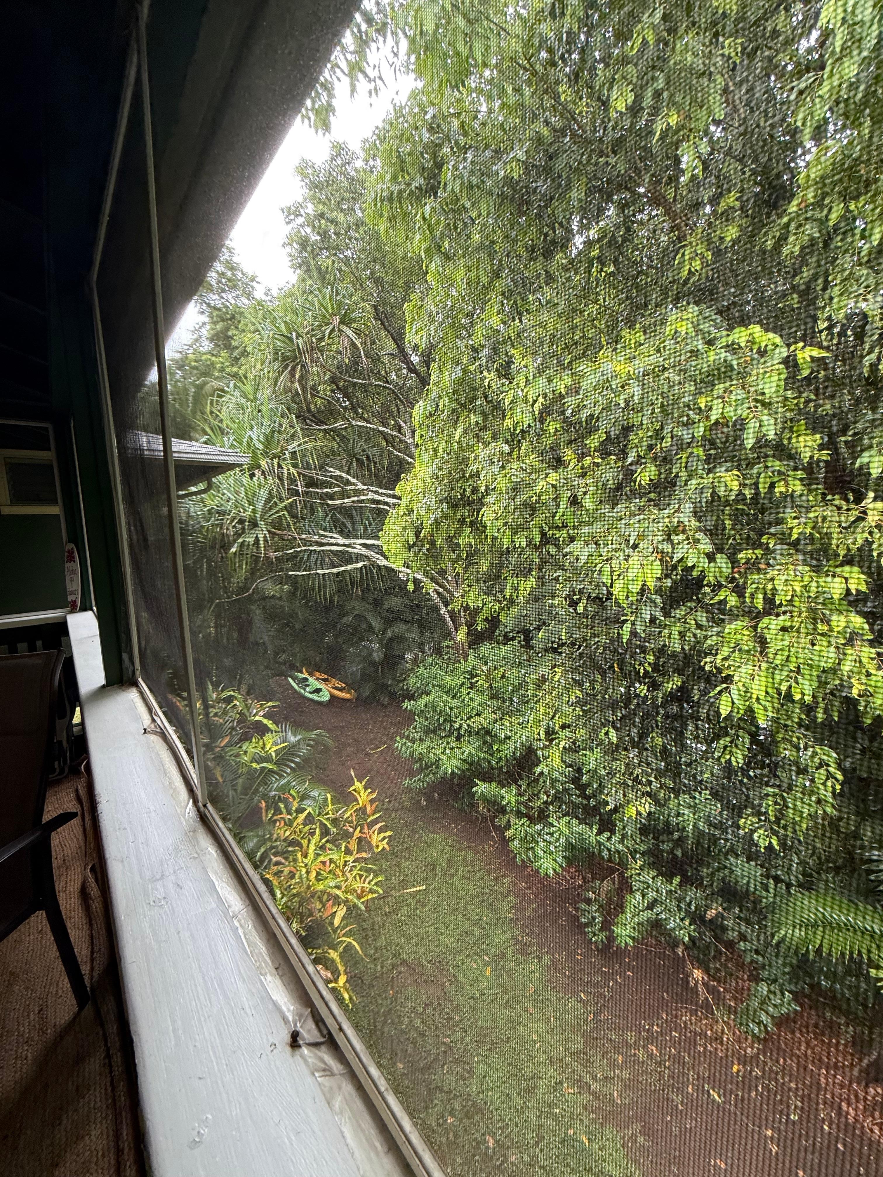 View off master bedroom lanai