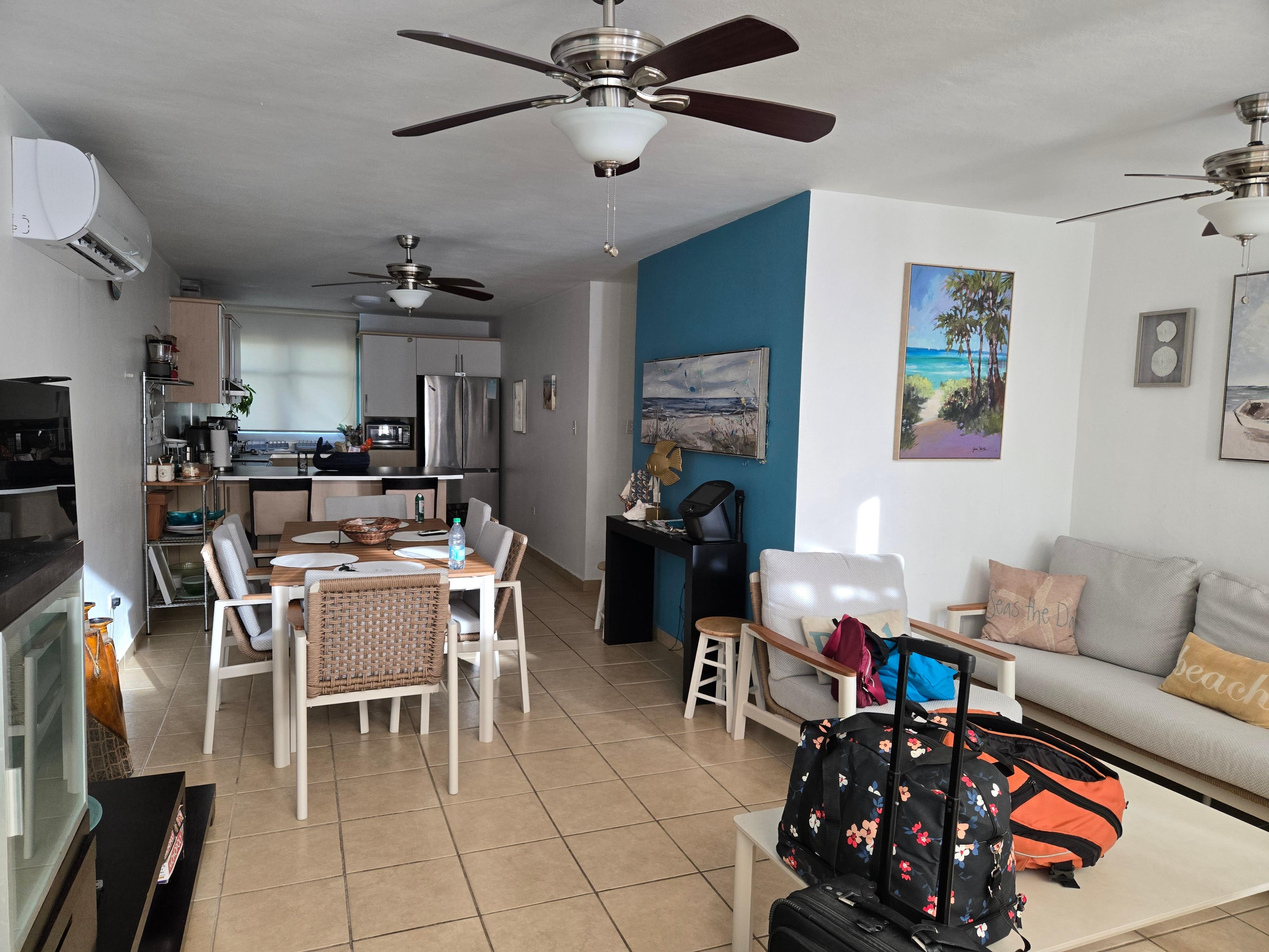 Fairly spacious dining and kitchen