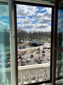 Udsigten fra vores værelse☺️