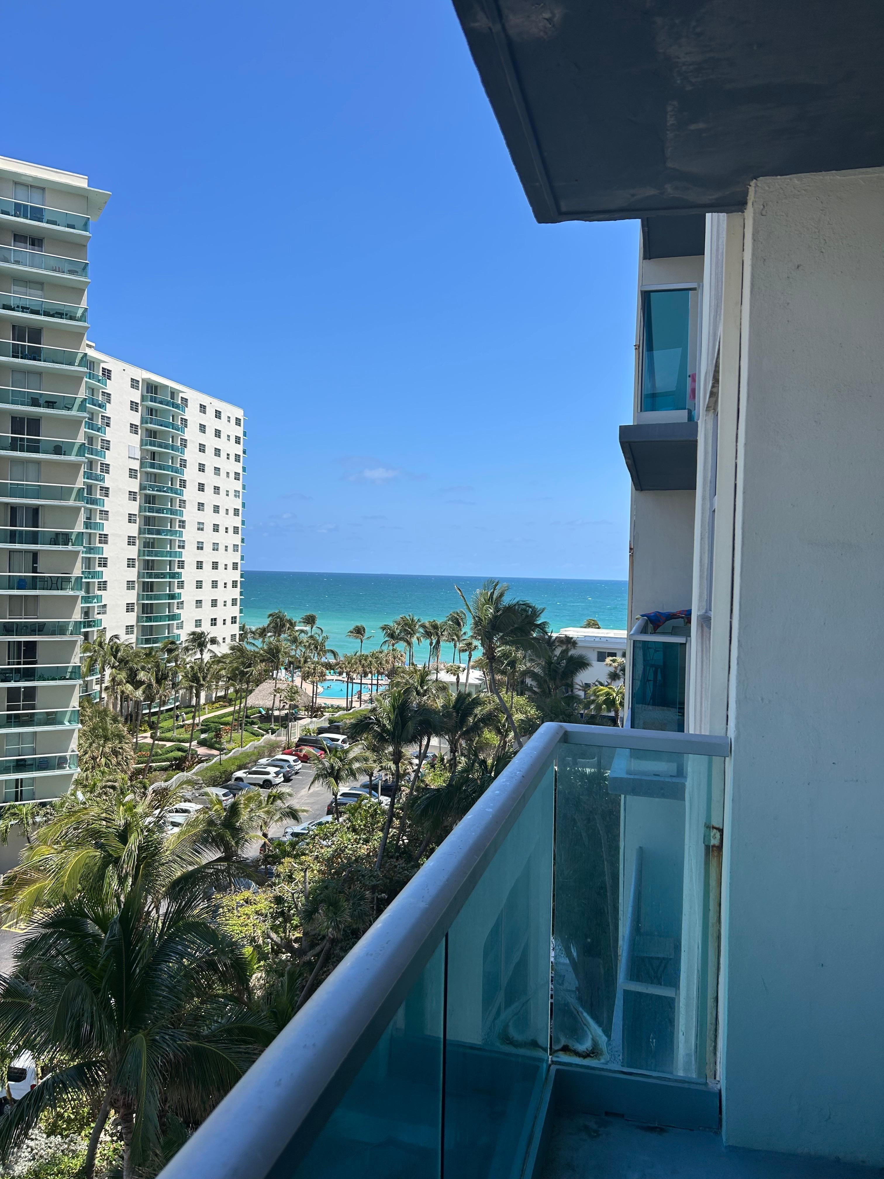 View from balcony 