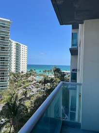 View from balcony