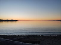 Sunset Bay of Georgia