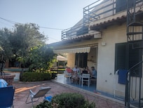 Outside back - seating area