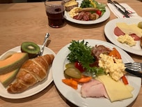 朝食ビュッフェ