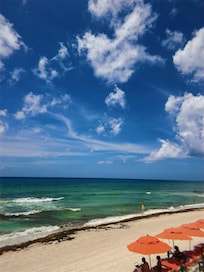 Property on the beach.