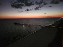 Great sunset pic from the balcony.