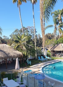 View from our balcony
