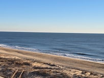 Beach view from balcony
