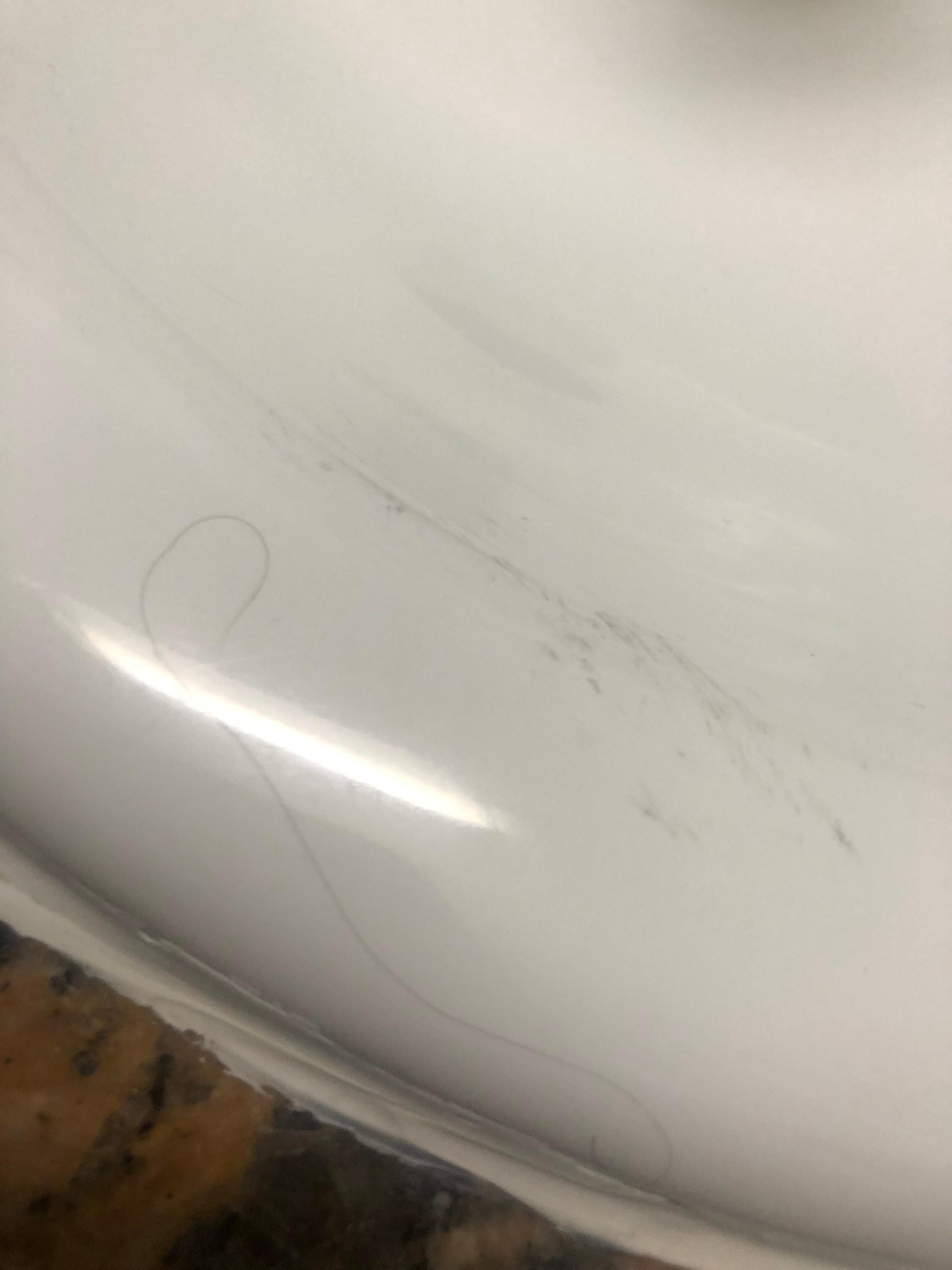 Hair in the sink 