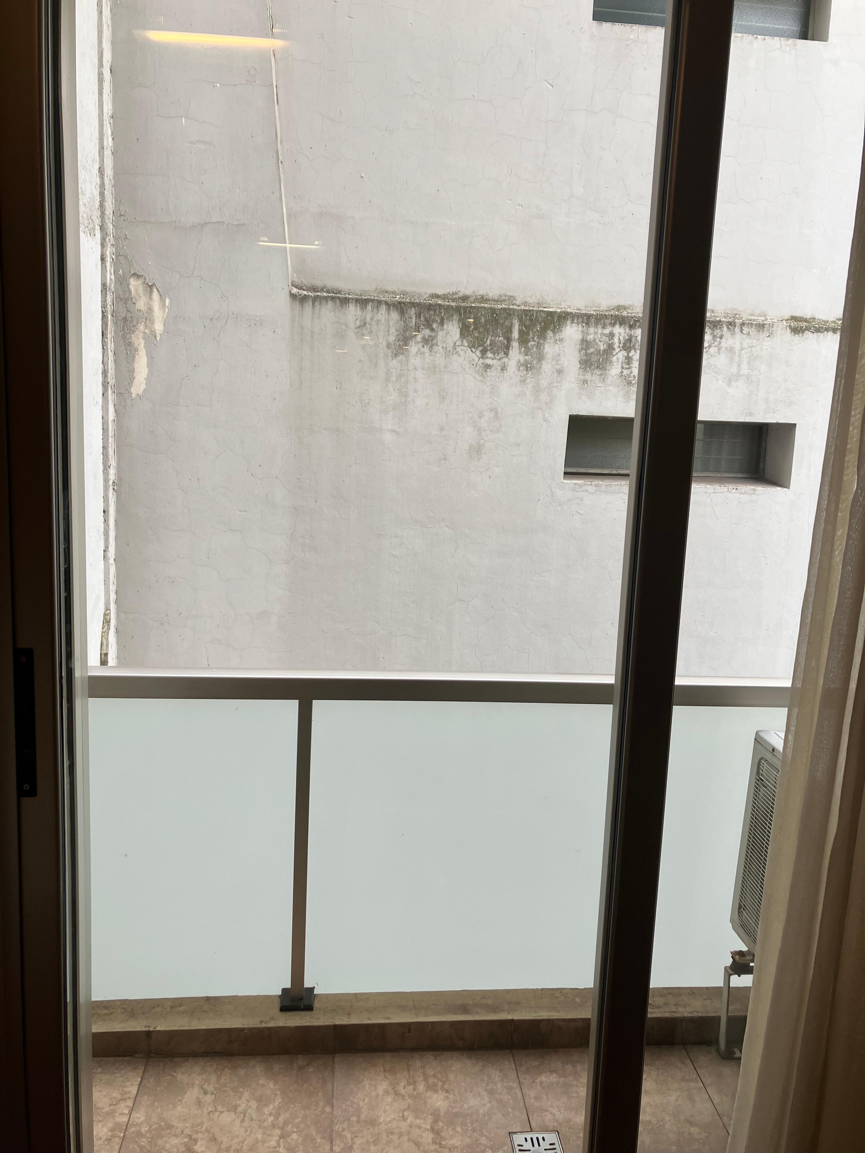 View from my room that was dark inside even in the middle of the day
