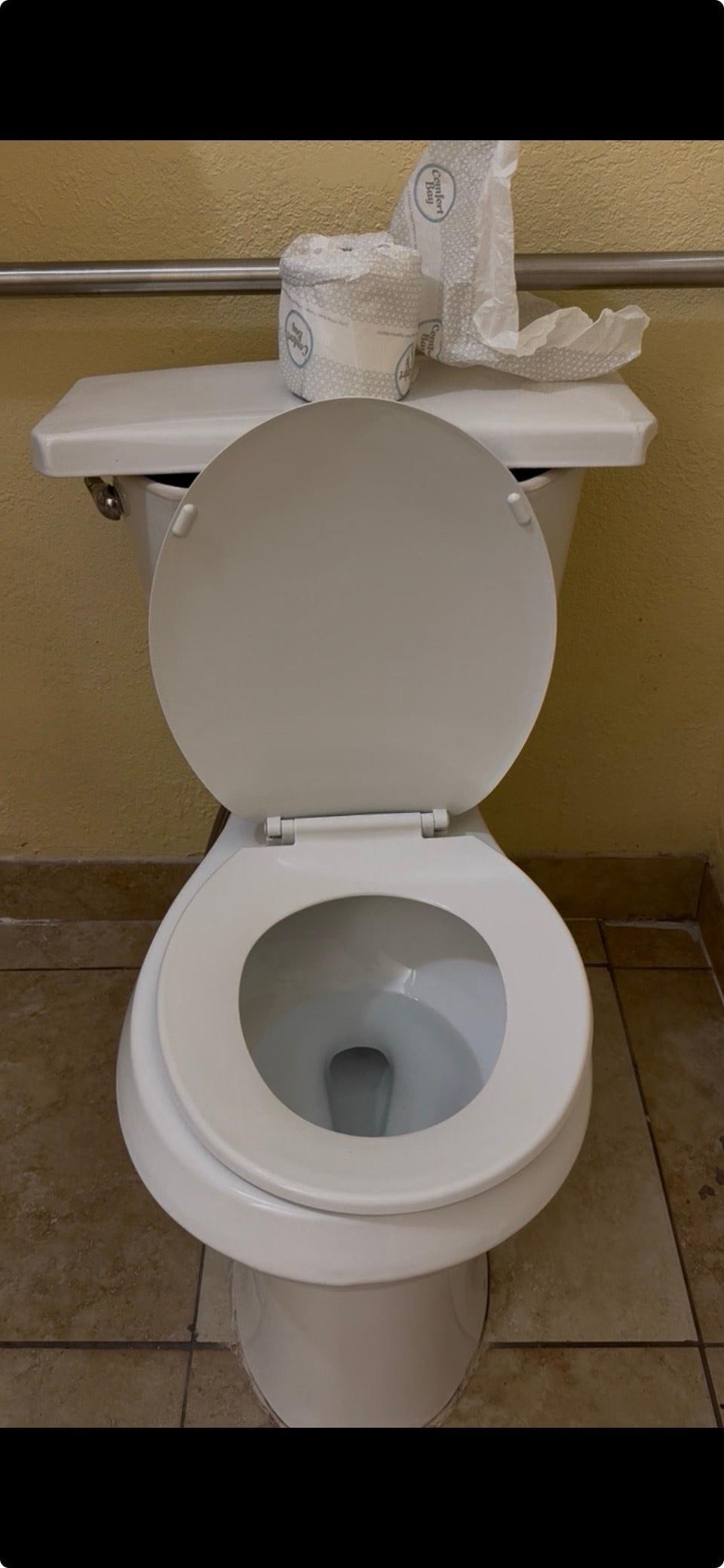 One of the reasons the toilet ran EXTREMELY LOUD ALL NIGHT LONG!!!!!