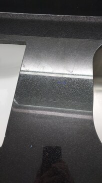 Bathroom sink - water marks